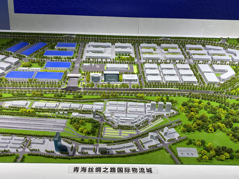 物流城沙盤模型制作