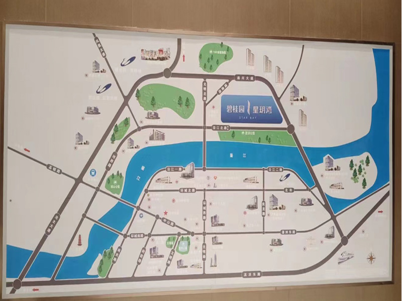 區位地圖模型制作