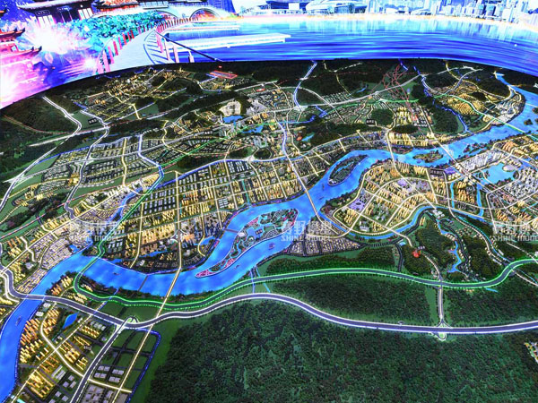 多媒體沙盤模型制作