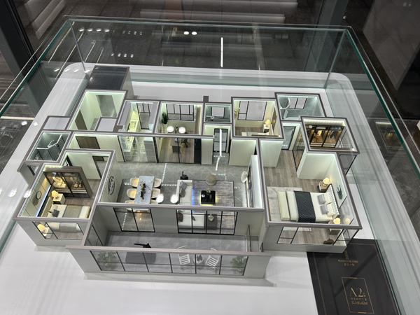 濱江1號(hào)戶型模型 濱江1號(hào)戶型模型